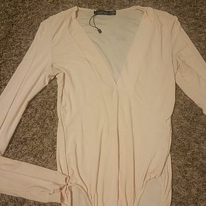 Boohoo Blush Bodysuit
